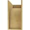 Ekena Millwork 12"W x 24"D x 24"H Classic Huntington Rough Cedar Woodgrain TimberThane Corbel, Primed Tan CORUR12X24X24HUNRCPR - alternate 3